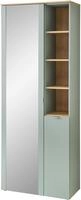 Innostyle Garderobenschrank "BARI Garderobenschrank mit Spiegel, BxHxT...