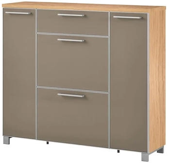 Werner Voß Schuhschrank Santina Taupe/Eichefarben (318-41)