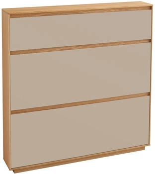 Werner Voß Schuhschrank V100 Sandfarben/Eiche Bianco (469-41)