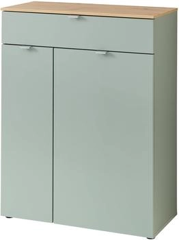 Stella Trading Bari Schuhschrank Schilfgrün Eiche Artisan (30J1H911)