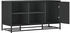 vidaXL Schuhbank Schwarz Holzwerkstoff und Metall (849214)