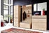 CarryHome Garderobe Anthrazit Buche 5-teilig 276x200x40 cm
