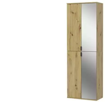 Mid.you Garderobenschrank Metall 8 Fächer 60 x 193 x 34 cm (1849000435)