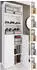 Mid.you Schuhschrank Lona Sonoma Kunststoff 4 Fächer 70 x 220 x 40 cm (657049420)