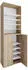 Mid.you Schuhschrank Lona Sonoma Kunststoff 8 Fächer 70 x 220 x 40 cm (657049408)