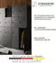 Mid.you Spind 45.4 x 92.6 x 40.65 cm (895012508) anthrazit