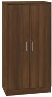 vidaXL Schuhschrank Braun Eichen-Optik 55x35x108 cm Holzwerkstoff