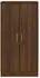 vidaXL Schuhschrank 55x35x108 cm Braun Eichen Optik (342670)