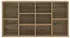 vidaXL Schuhbank 103x30x54,5 cm Artisan Eiche (875159)