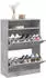 vidaXL Schuhschrank mit 2 Klappen 80x34x116 cm Betongrau (3214409)