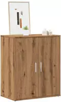 vidaXL Schuhregal Artisan-Eiche 60x35x70 cm Holzwerkstoff