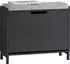 SoBuy Schuhbank 60x52x24 cm Schwarz (FSR151-K-SCH)