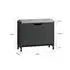 SoBuy Schuhbank 60x52x24 cm Schwarz (FSR151-K-SCH)