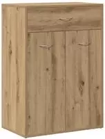 vidaXL Schuhschrank Artisan-Eiche 60x35x84 cm Holzwerkstoff