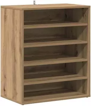 vidaXL Schuhregal 60x35x70 cm Artisan Eiche (856701)