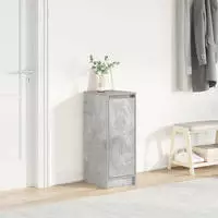 vidaXL Schuhschrank Betongrau 29,5x34x76 cm Holzwerkstoff