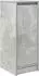 vidaXL Schuhschrank 29,5x34x76 cm Betongrau (861862)