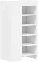 vidaXL Schuhschrank Wei&szlig; 52x37,5x100 cm Holzwerkstoff