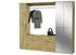 Mid.you Garderobe 3-teilig 2 Schubladen 212 x 193 x 34 cm (1849000444)