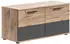 Mid.you Garderobenbank Kunststoff 90 x 45 x 37 cm (1849000112) grau