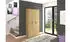 Mid.you Garderobenschrank Metall 11 Fach 91 x 193 x 34 cm (1849000432)