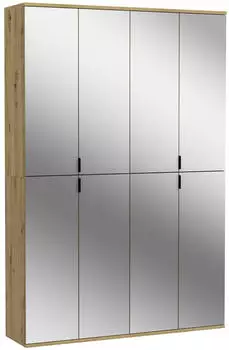 Mid.you Garderobenschrank Metall 14 Fächer 122 x 193 x 34 cm (1849000433)
