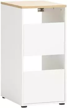 Mid.you Mehrzweckschrank Solea 45.1 x 95.8 x 60 cm (865001305) wei&szlig;