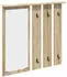 vidaXL Wandmontierter Kleiderständer Sonoma-Eiche 84 x 10 x 80 cm (874493)