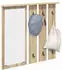 vidaXL Wandmontierter Kleiderständer Sonoma-Eiche 84 x 10 x 80 cm (874493)