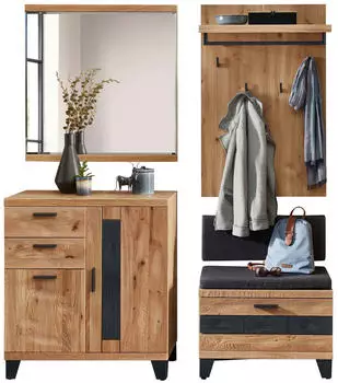 Linea Natura Garderobe in 170 x 199 x 38 cm (1937006314) Wildeiche