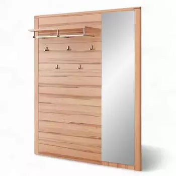 Linea Natura Garderobenpaneel in 120 x 157 x 29 cm (2737041808) Buchefarben