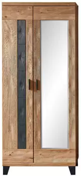 Linea Natura Garderobenschrank in 86 x 201 x 38 cm (1937006307) Wildeiche