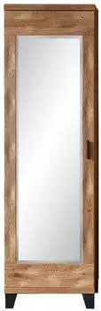 Linea Natura Garderobenschrank in 60 x 201 x 38 cm (1937006306) Wildeiche