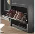 SoBuy Schuhkipper 80x110x24 cm Schwarz (FSR87-SCH)