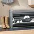 SoBuy Schuhbank 80x45x26 cm Hellgrau (FSR98-L-HG)