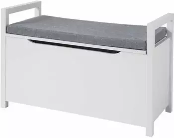 SoBuy Schuhbank 86x54x38 cm Weiß (FSR76-W)