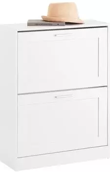 SoBuy Schuhschrank 60x80x25 cm Weiß (FSR137-W)