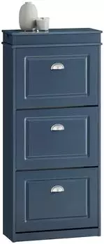 SoBuy Schuhkipper 53x118x24 cm Blau (FSR94-B)