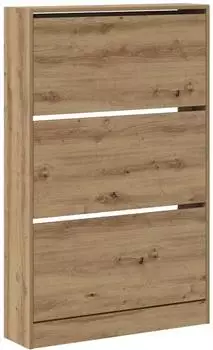 vidaXL Schuhschrank 80x21x125,5 cm Artisan Eiche (869103)