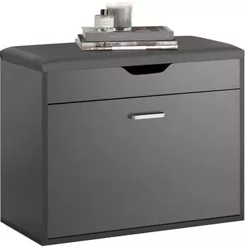 SoBuy Schuhbank 60x49x30 cm Grau (FSR95-HG)