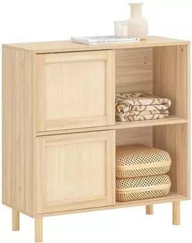 SoBuy Schuhschrank 80x87x35 cm Natur (FSB87-N)