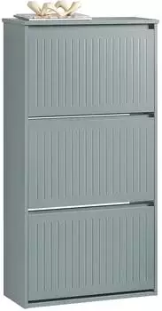 SoBuy Schuhkipper 61x120x26 cm Grau (FSR165-H-HG)