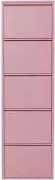 KARE Schuhkipper Caruso 170x50x15 cm Rosa