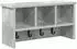vidaXL Wandgarderobe mit Ablage Betongrau 50x16x26cm (874310)