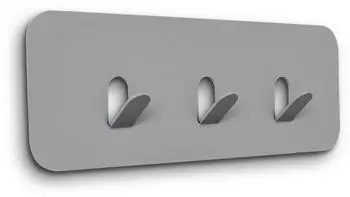 XORA Hakenleiste 30x10x3 cm (1815010607) grau