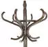 Proregal Garderobenständer & Regenschirmständer Massivholz, 185cm, 12 Haken, Braun (PR_RVB123-01)