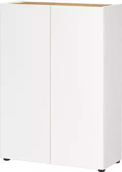 Germania Alviano Schuhschrank Wei&szlig;/Navarra Eiche 74x105x33cm (1590-513)