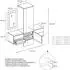 Vladon Carlton Set 3 Wandgarderobe Weiß matt / Beton Oxid Optik, 157x193x35cm (50004824)