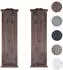 MCW Garderobenpaneel H33 2er-Set Holz Wandhaken 109x28cm braun Shabby (T33-2)
