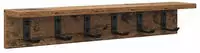 vidaXL Wandmontierter nachttisch Altholz 60 x 10.5 x 10.5 cm